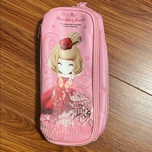 Pink Dandelion Lover Pencil Case